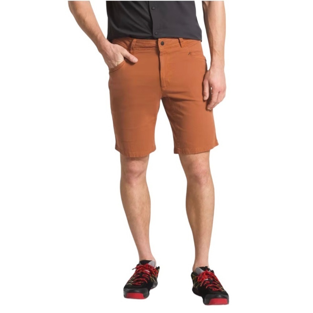 The‎ North Face North Dome Climbing Shorts Men’s Size 40 Rust Orange 10” Inseam